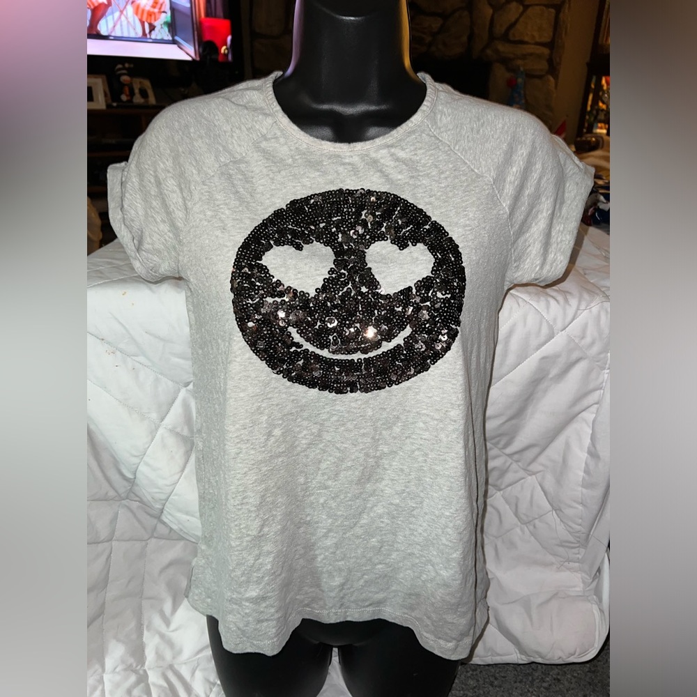 The Children’s Place Sequin Smile T-Shirt